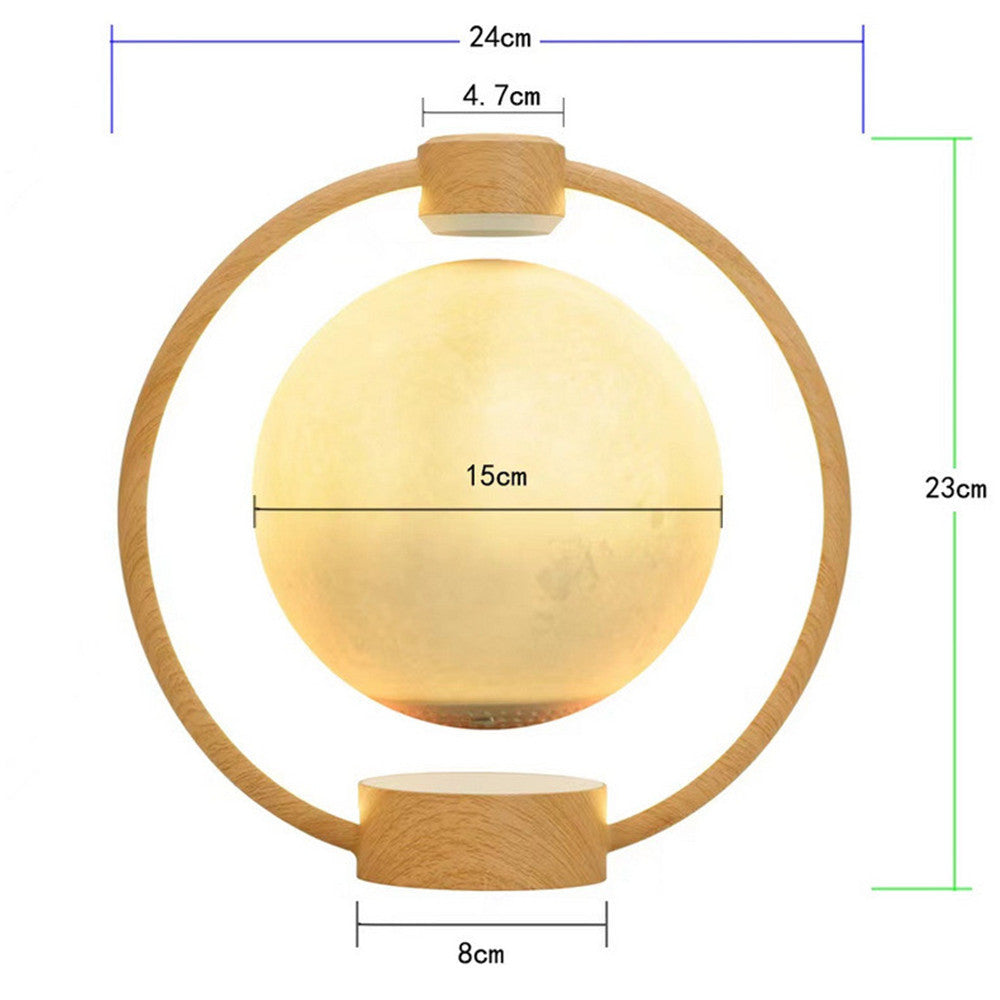Maglev Mond Licht Bluetooth 3D Stereo Diy Bunte Blendung