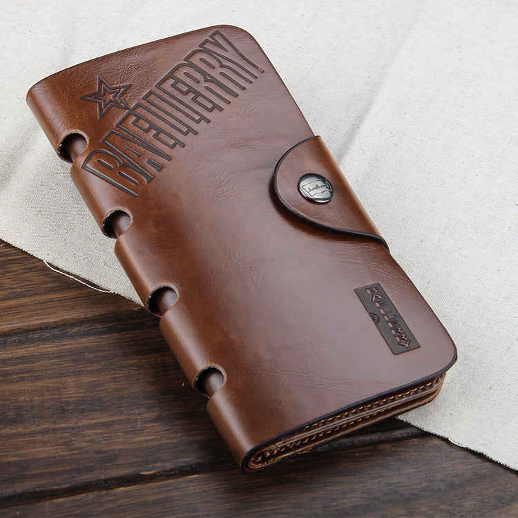 Vintage wallet tri-fold card holder hunter wallet