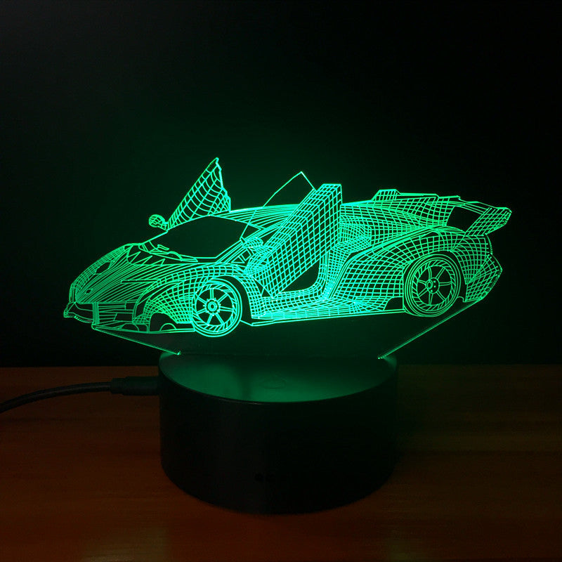 Lamborghini 3D Nachtlicht