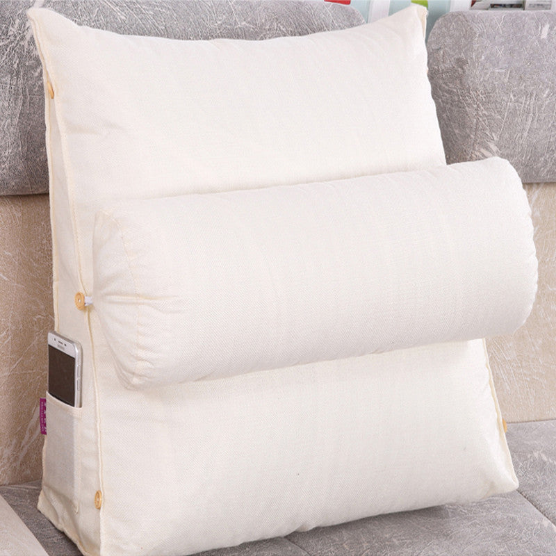 Multifunctional tatami pillow with round pillow