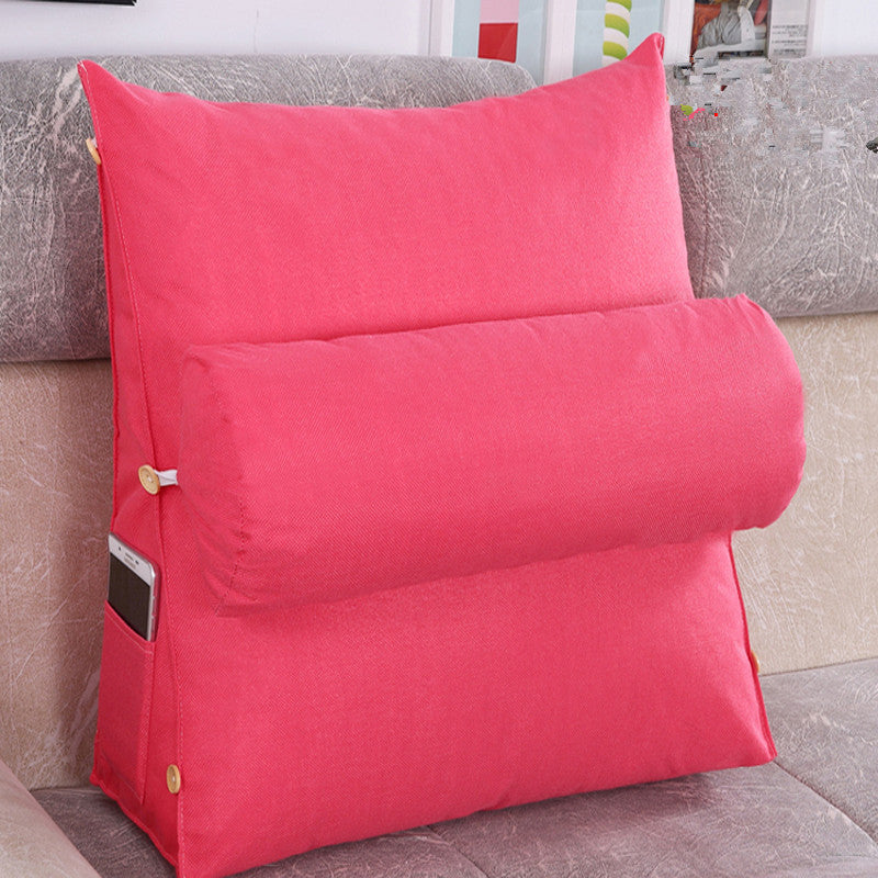 Multifunctional tatami pillow with round pillow