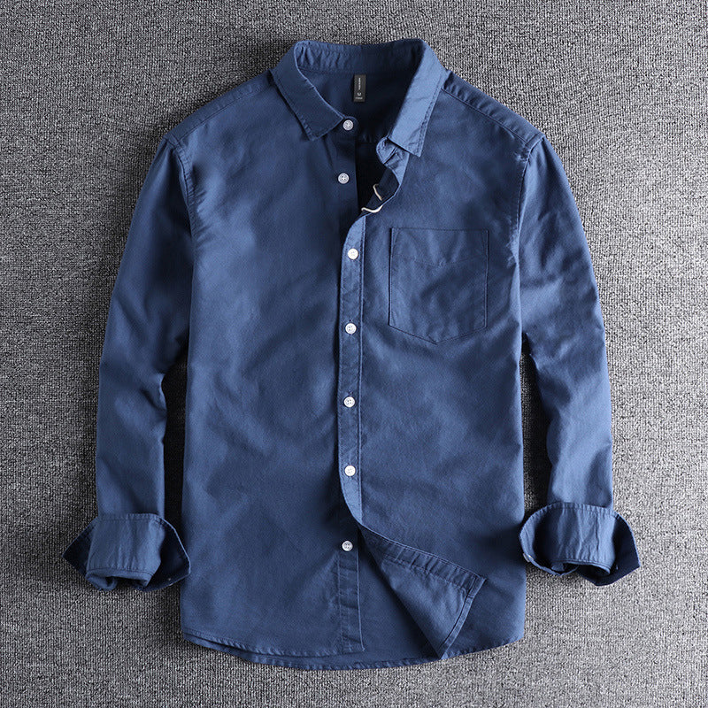 Men's Cotton Casual Shirt Top