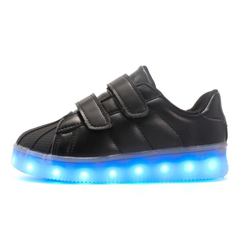 Shell Head Colorful Upgrade Fashion Cool LED Light Shoes