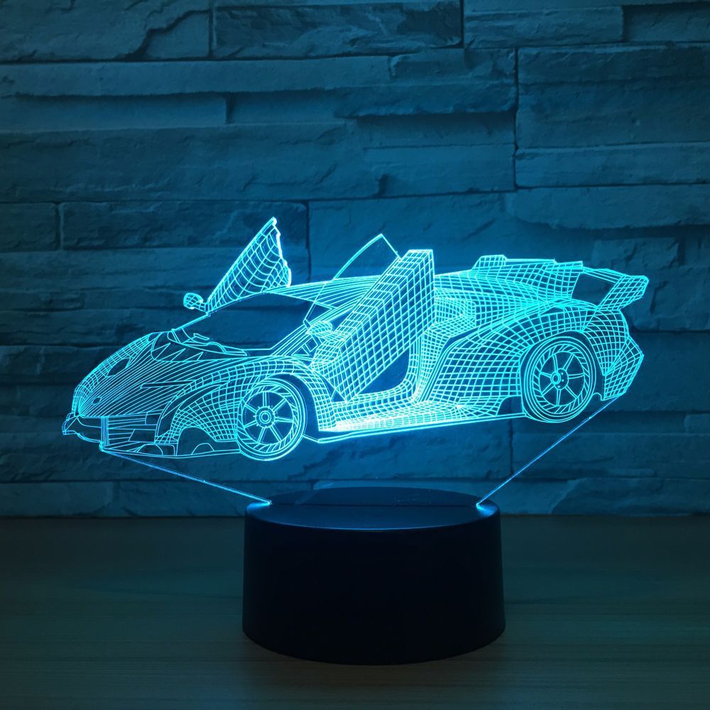 Lamborghini 3D Nachtlicht