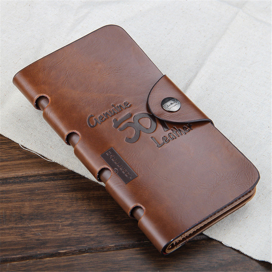 Vintage wallet tri-fold card holder hunter wallet