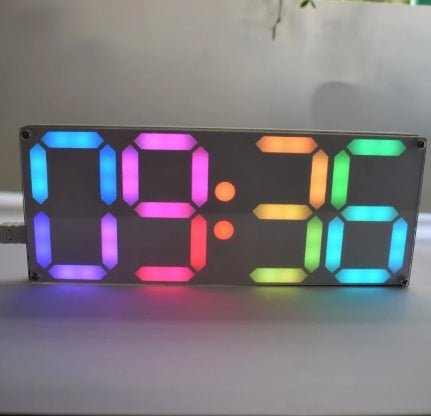 Uhr Bausatz RainbowDigitalTube Uhr Bausatz