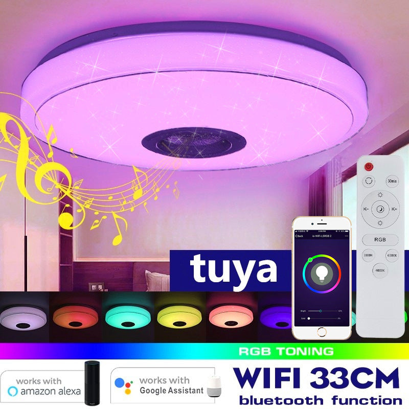 Tuya Wifi Smart Decke Licht Led Bunte App Fernbedienung Bluetooth Lampen Alexa Google Home Kreuz-Grenze