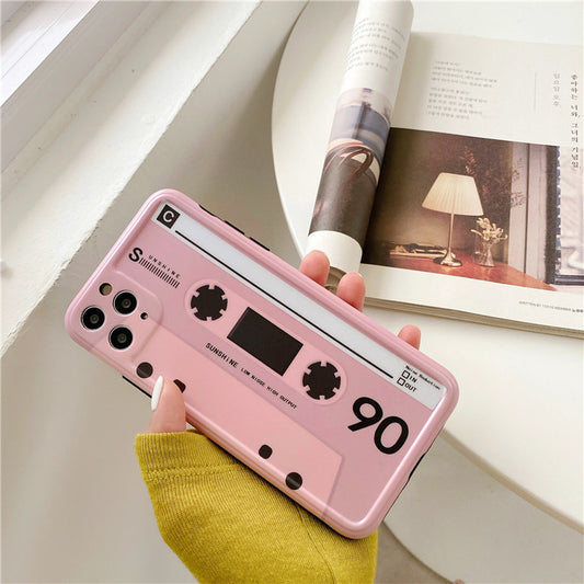 Pink tape phone case