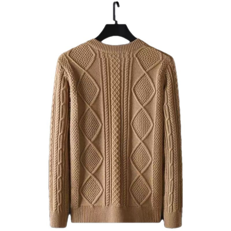 Men's Thickened Thermal Base Sweater