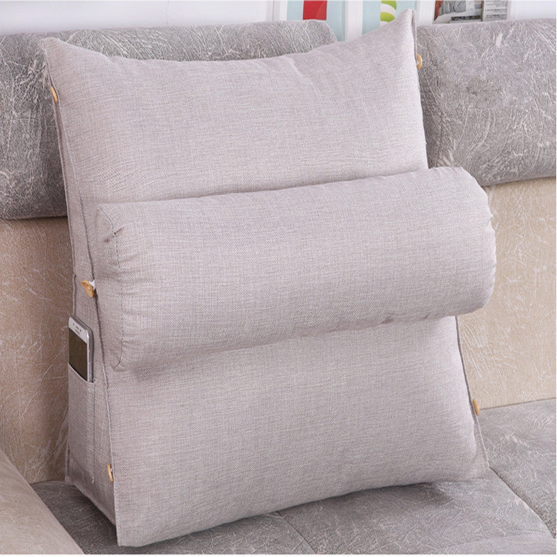 Multifunctional tatami pillow with round pillow