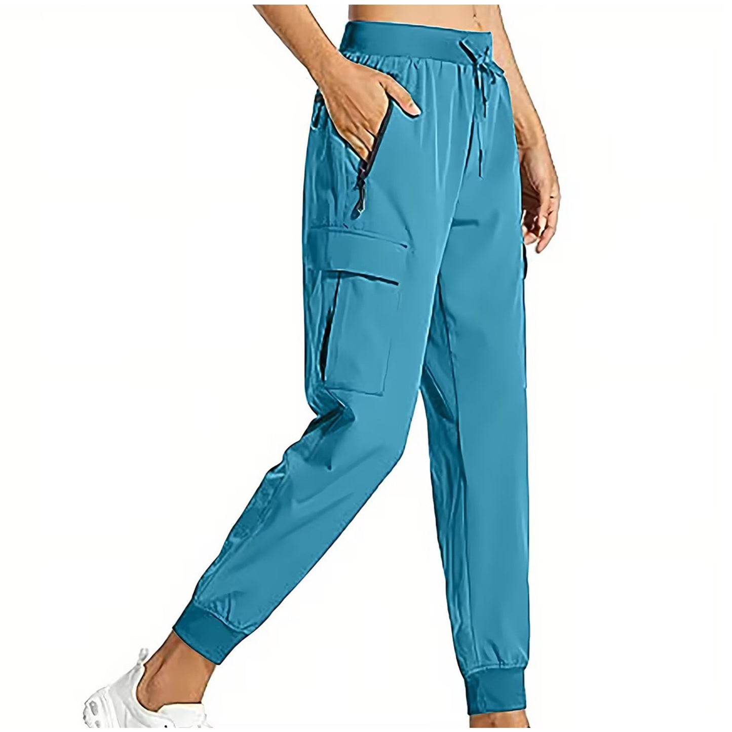 Women's Workwear Jogger Pants Nylon Quick-drying Climbing Pants Sports Fitness Outdoor Casual