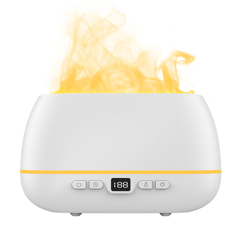 Dropshipping 3D Flamme Luftbefeuchter 200ml USB Flamme Aroma Diffusor Haushalt Humide Aromatherapie Diffusor