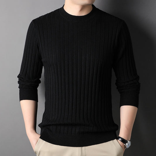 Men's Knitwear Leisure Round Neck Base