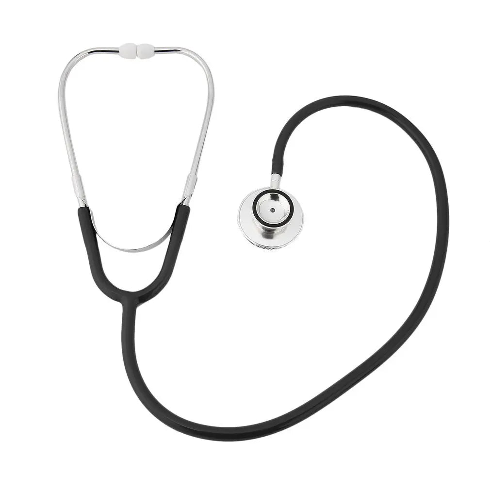 Double-Sided Stethoscope Single Tube Doctors Nurse Medical Professional Cardiology Stethoscope Alloy Chestpiece Health Care