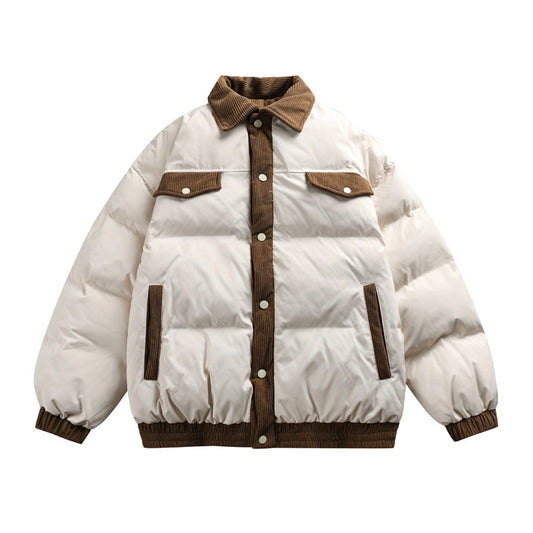 Men's Loose Thick Bread Coat