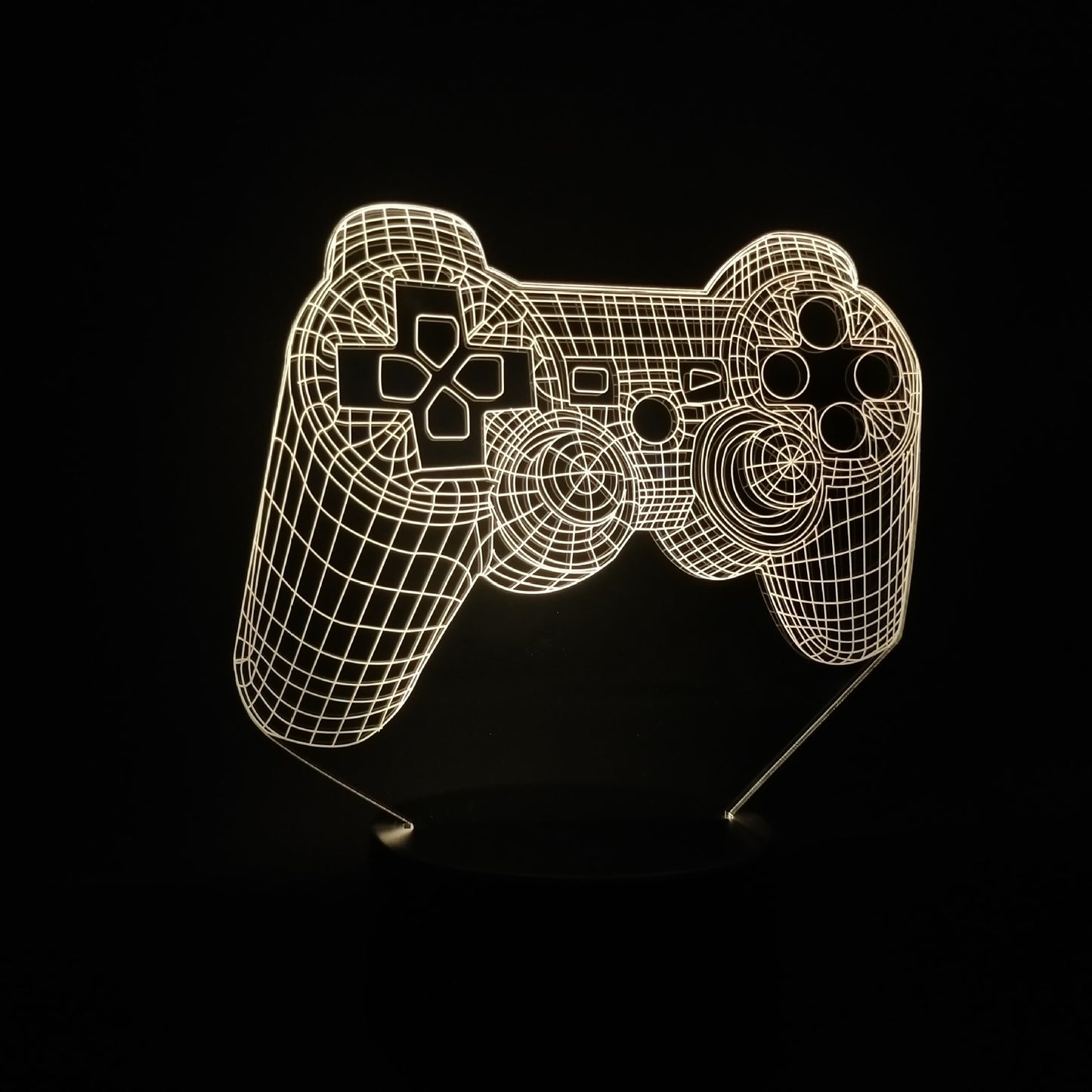 Gamepad 3D Nachtlicht kreative Wohnlampe