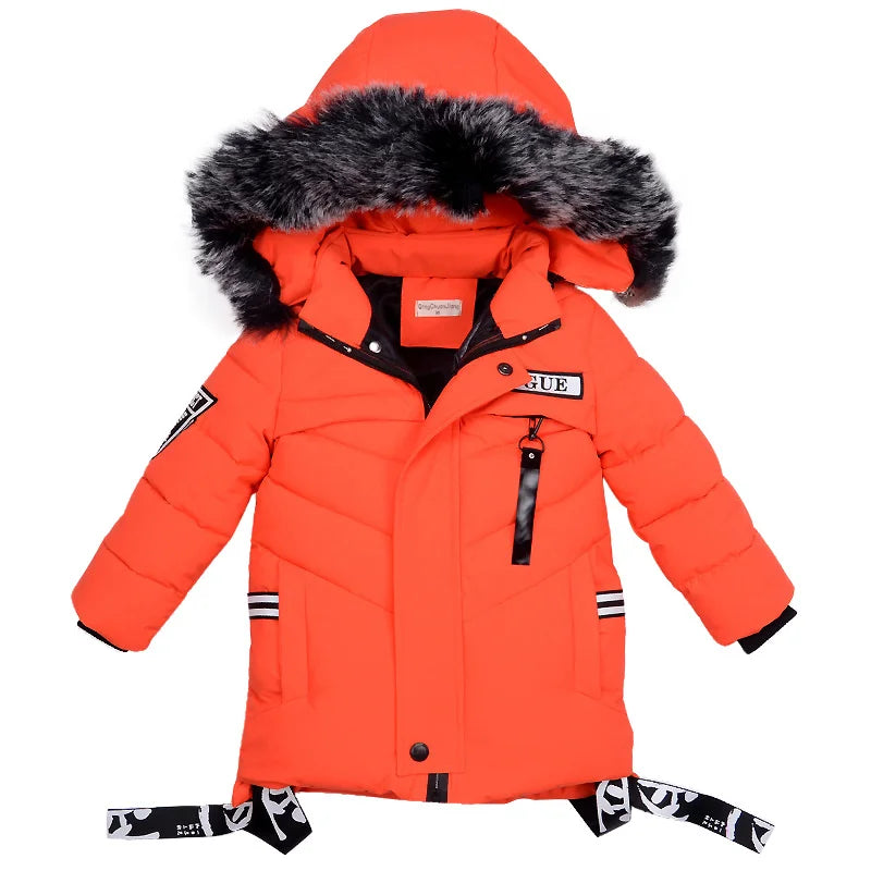 Baby Boys Jacket Autumn Winter Jacket for Boys Children Jacket Kids Hooded Warm Outerwear Coat for Boy Clothes 2 3 4 5 Year