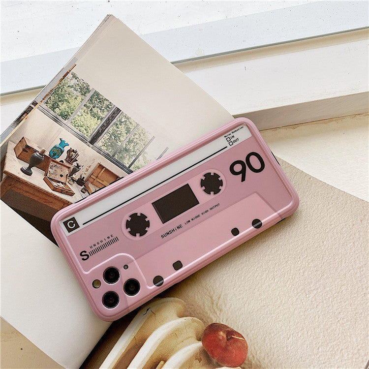 Pink tape phone case