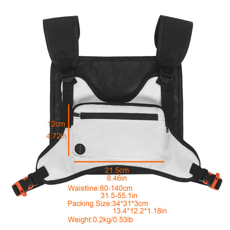 Fitness Vest Bag Sport Running Chest Bags