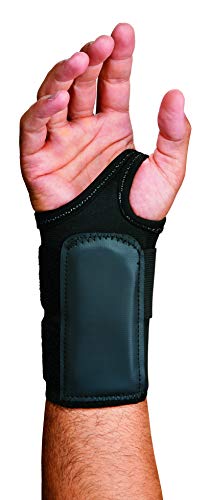 Ergodyne - 70026 ProFlex 4010 Double-Strap Right Wrist Support, Black, Large