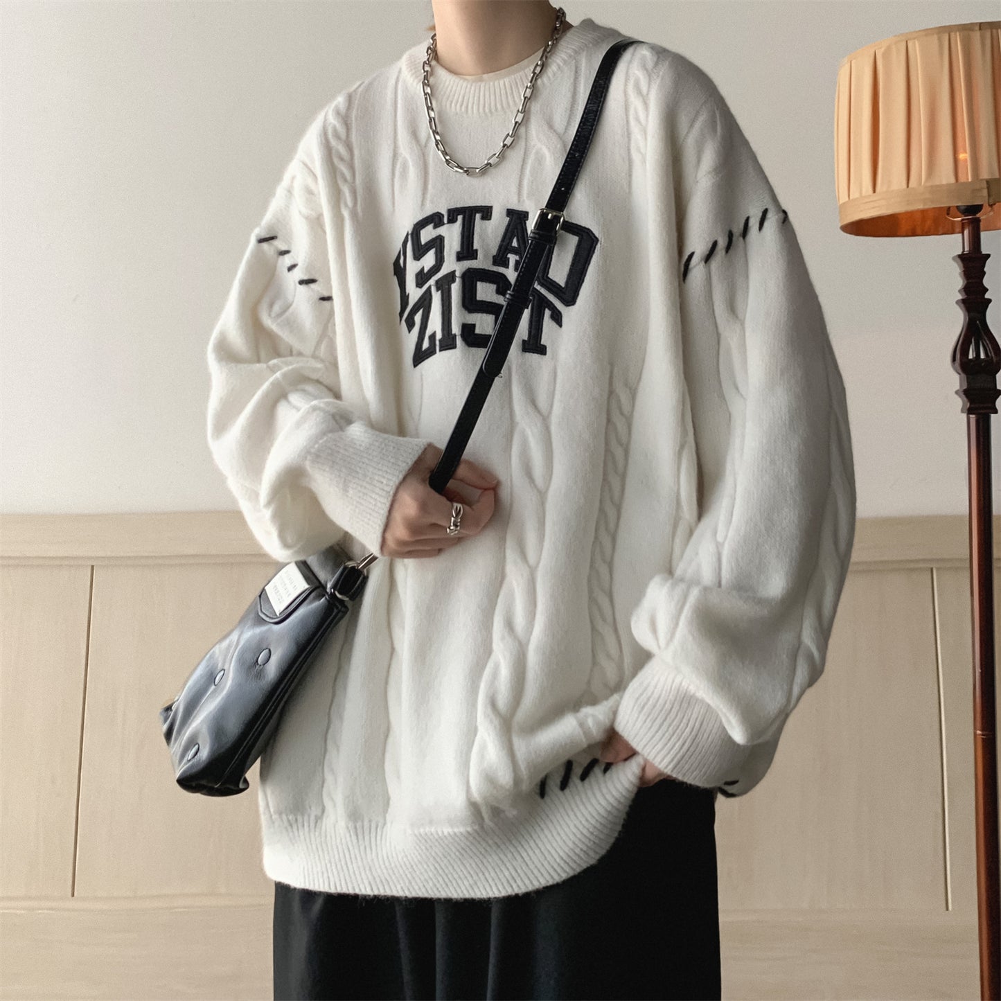 Men's Lazy Sweater Thick Twist Coat