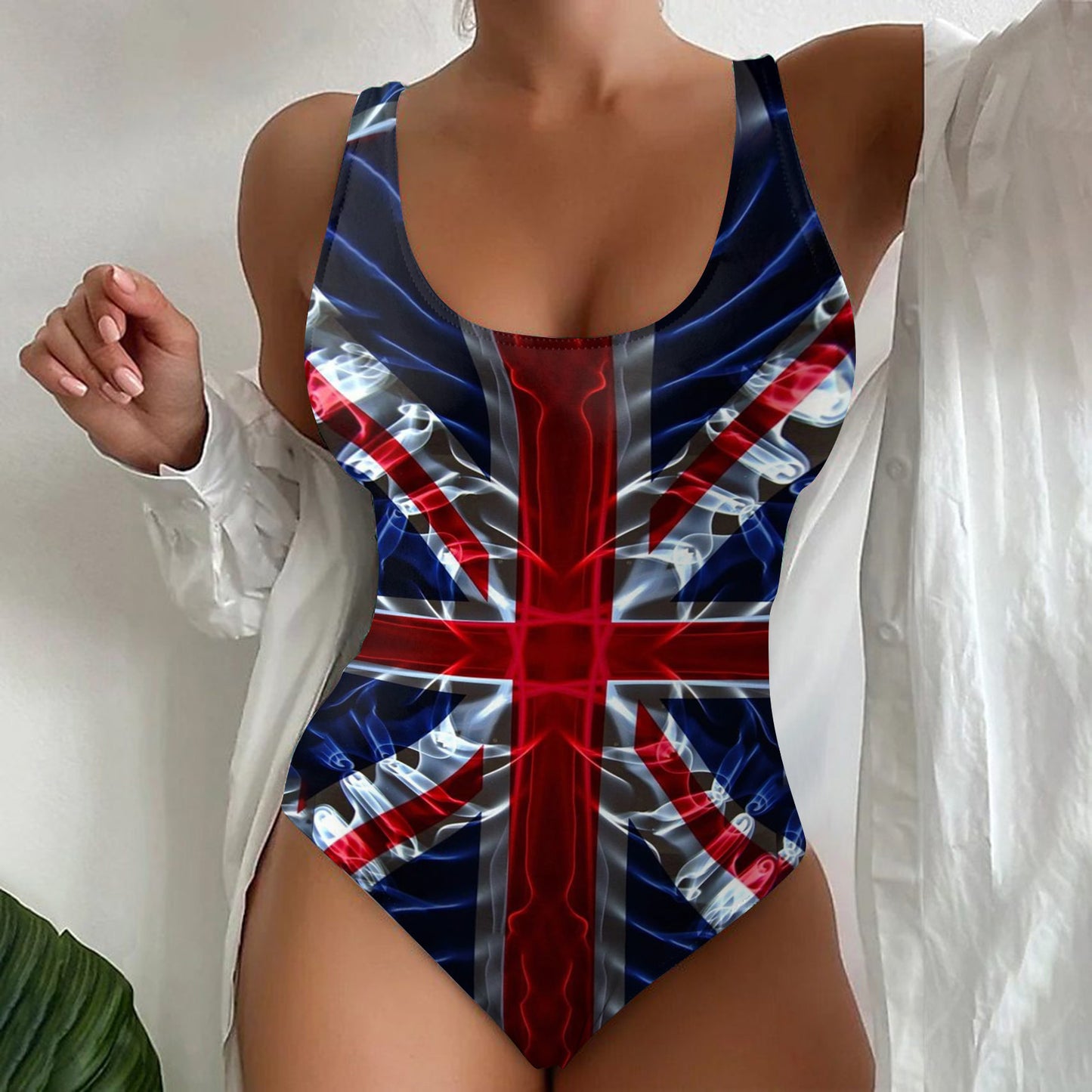 Creative 3D Printing Women's Bikini One-piece Swimsuit