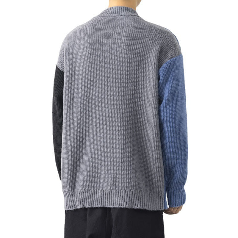 Men's Wool Loose Trend Sweater Bottoming