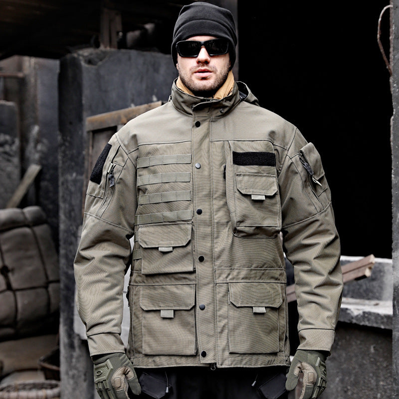 Beetle Mark5 Tactical Mittellanger Motorrad Trenchcoat Outdoor