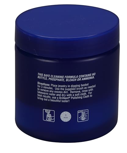 Brilliant Jewelry Cleaner, Blue