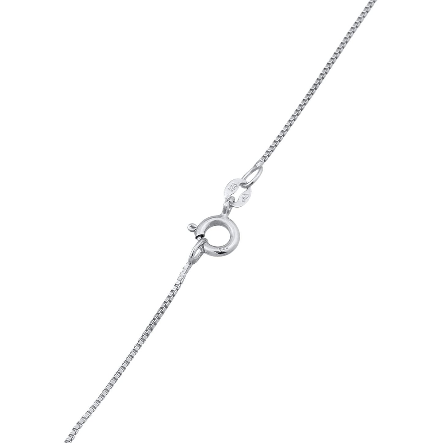 Kuzzoi Herren Silber Halskette mit Coin Anhänger Rund (15 mm), Halskette für den Mann in 925 Sterling Silber, Kette mit strukturierten Plättchen, Herrenkette mit runden Anhänger handgearbeitet