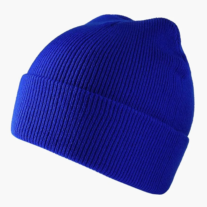 Ribbed Knitted Fisherman Beanie Hat