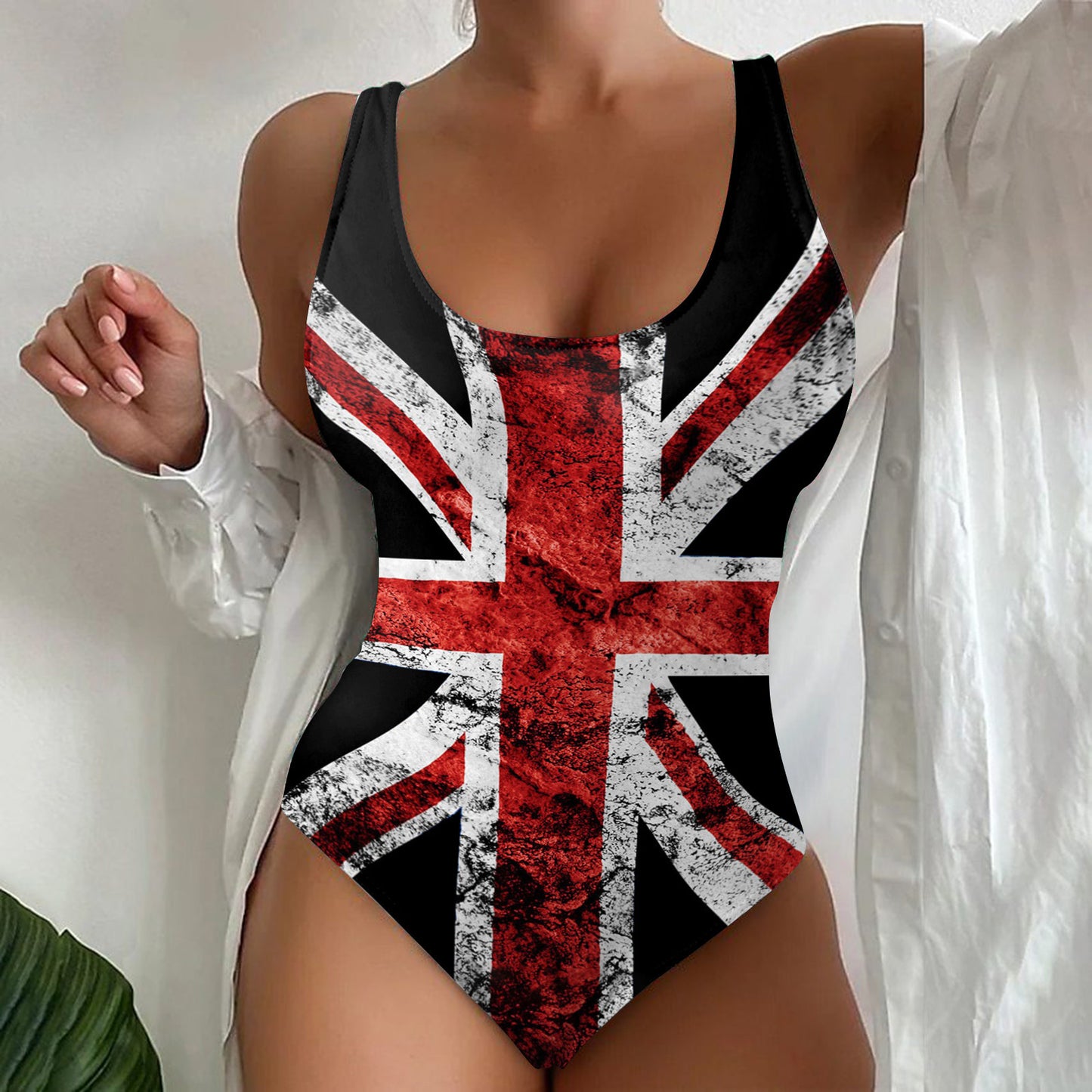 Creative 3D Printing Women's Bikini One-piece Swimsuit