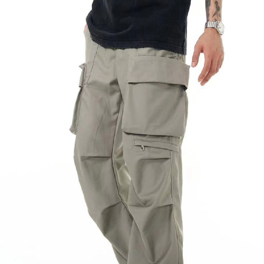 Fashion Three-dimensional Multi-pocket Men's Pants