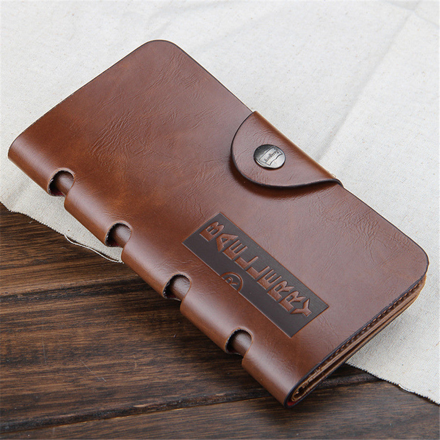 Vintage wallet tri-fold card holder hunter wallet