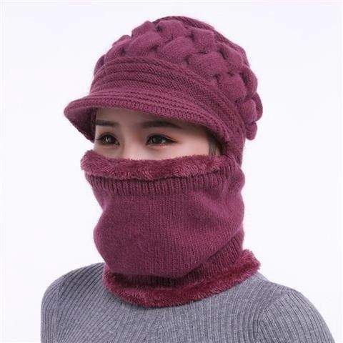 Wool hats for the middle-aged and the elderly in winter