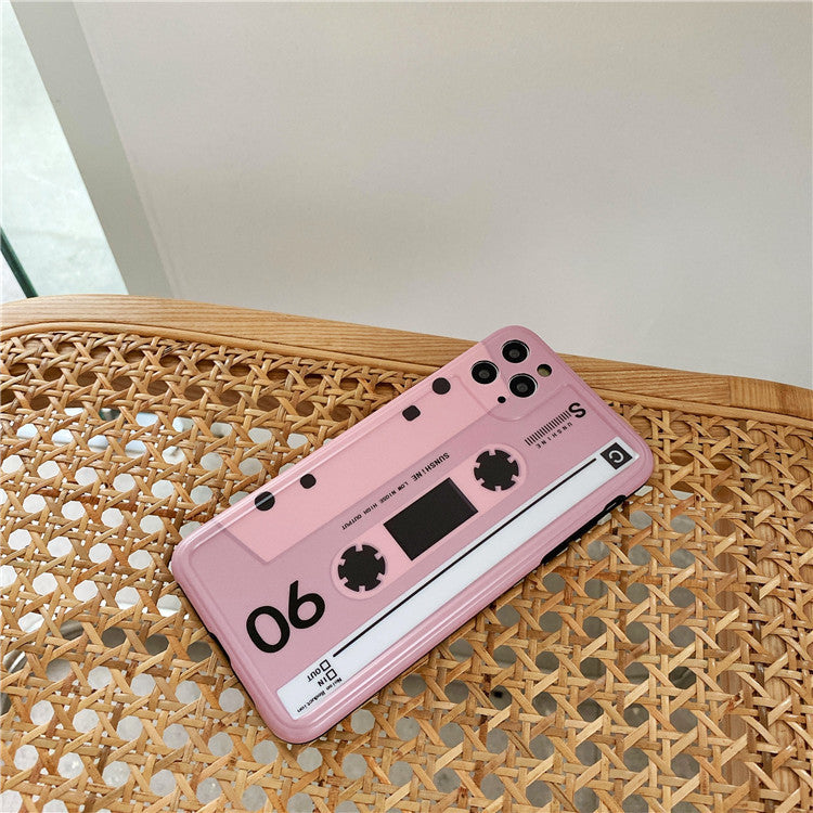 Pink tape phone case