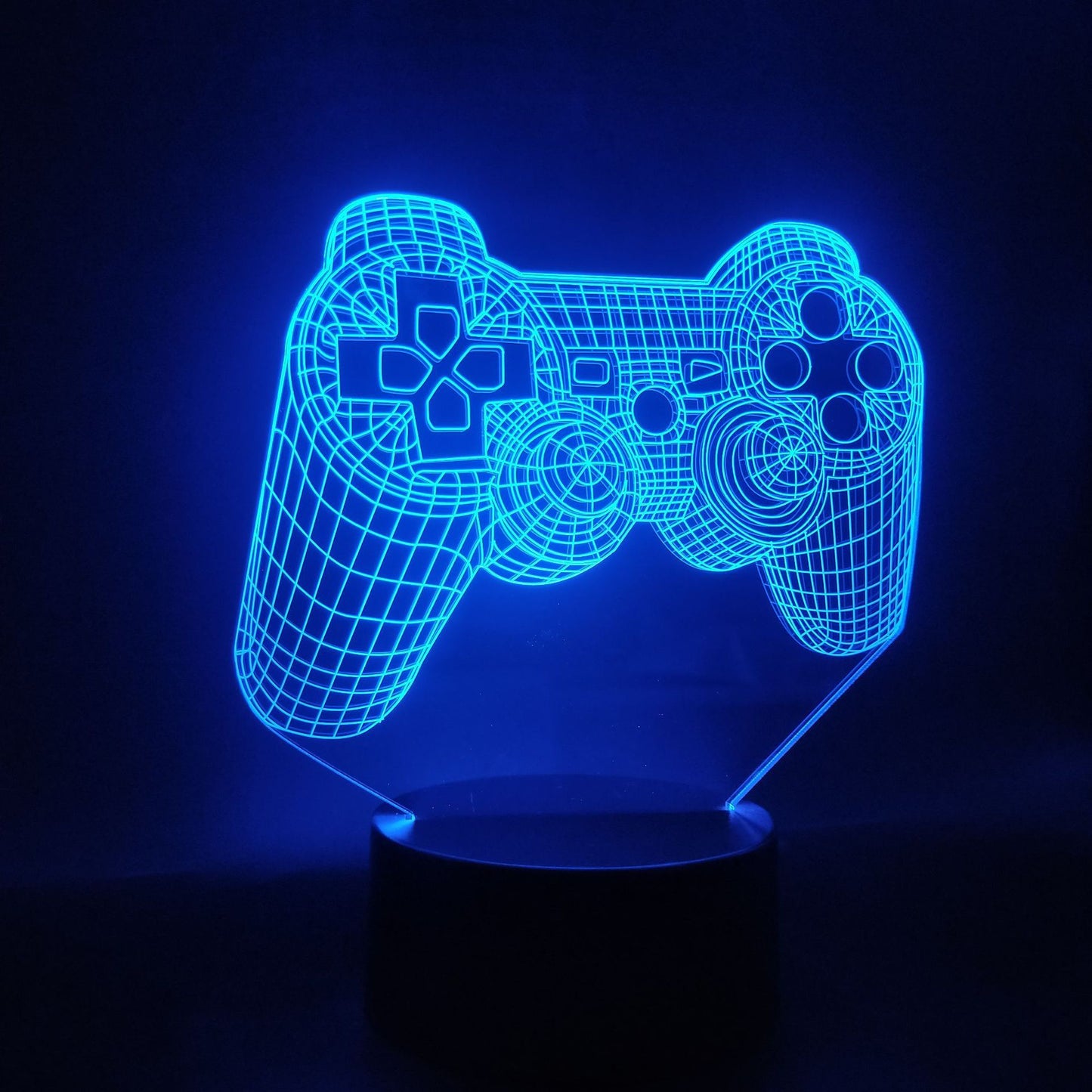 Gamepad 3D Nachtlicht kreative Wohnlampe