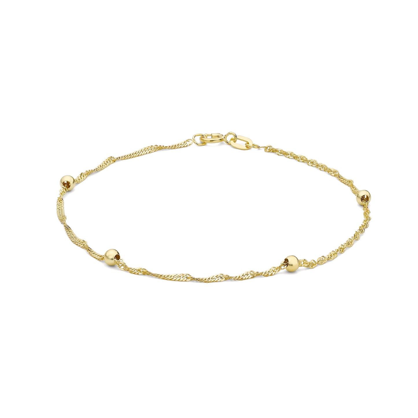 Carissima Gold Damen - Armband 9 k (375) Rundschliff Diamant 1.23.1382