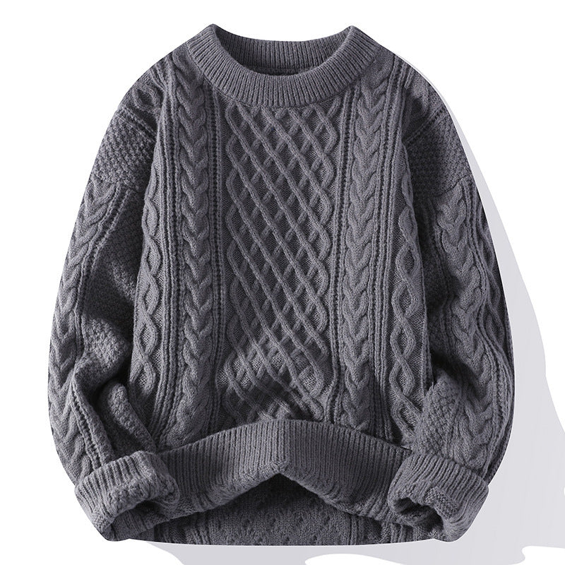 Fashion Personalized Twist Knitwear Men