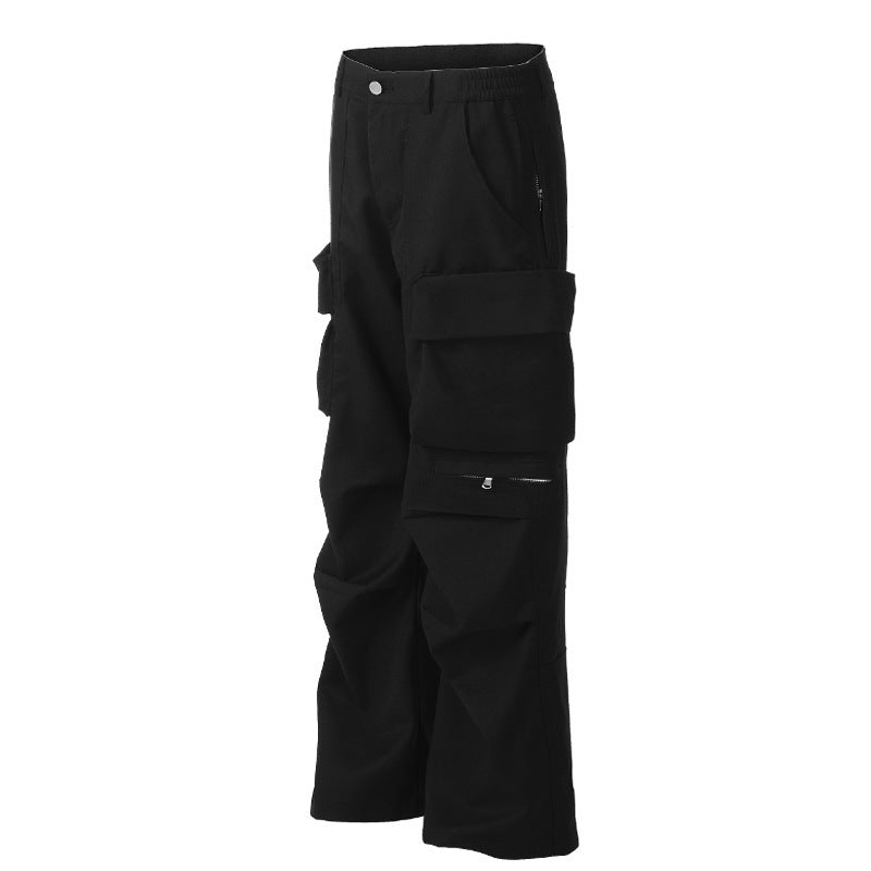 Fashion Three-dimensional Multi-pocket Men's Pants