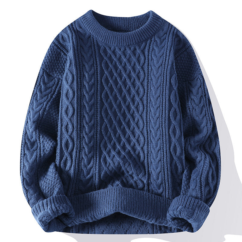 Fashion Personalized Twist Knitwear Men