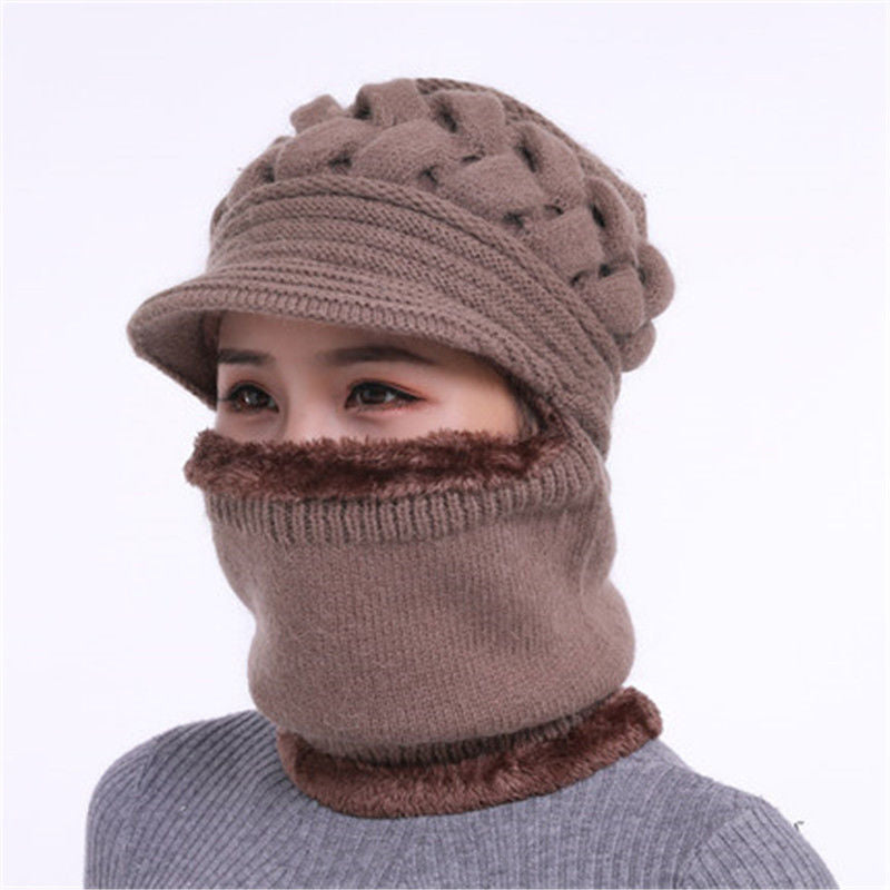 Wool hats for the middle-aged and the elderly in winter