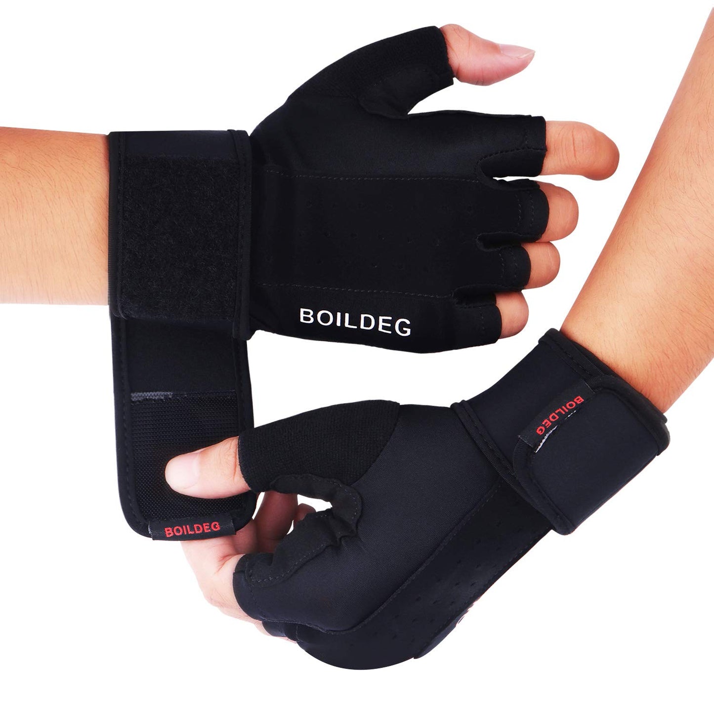 boildeg Fitness Handschuhe,Trainingshandschuhe,Gewichtheben Handschuhe für Bodybuilding Crossfit,Damen&Herren