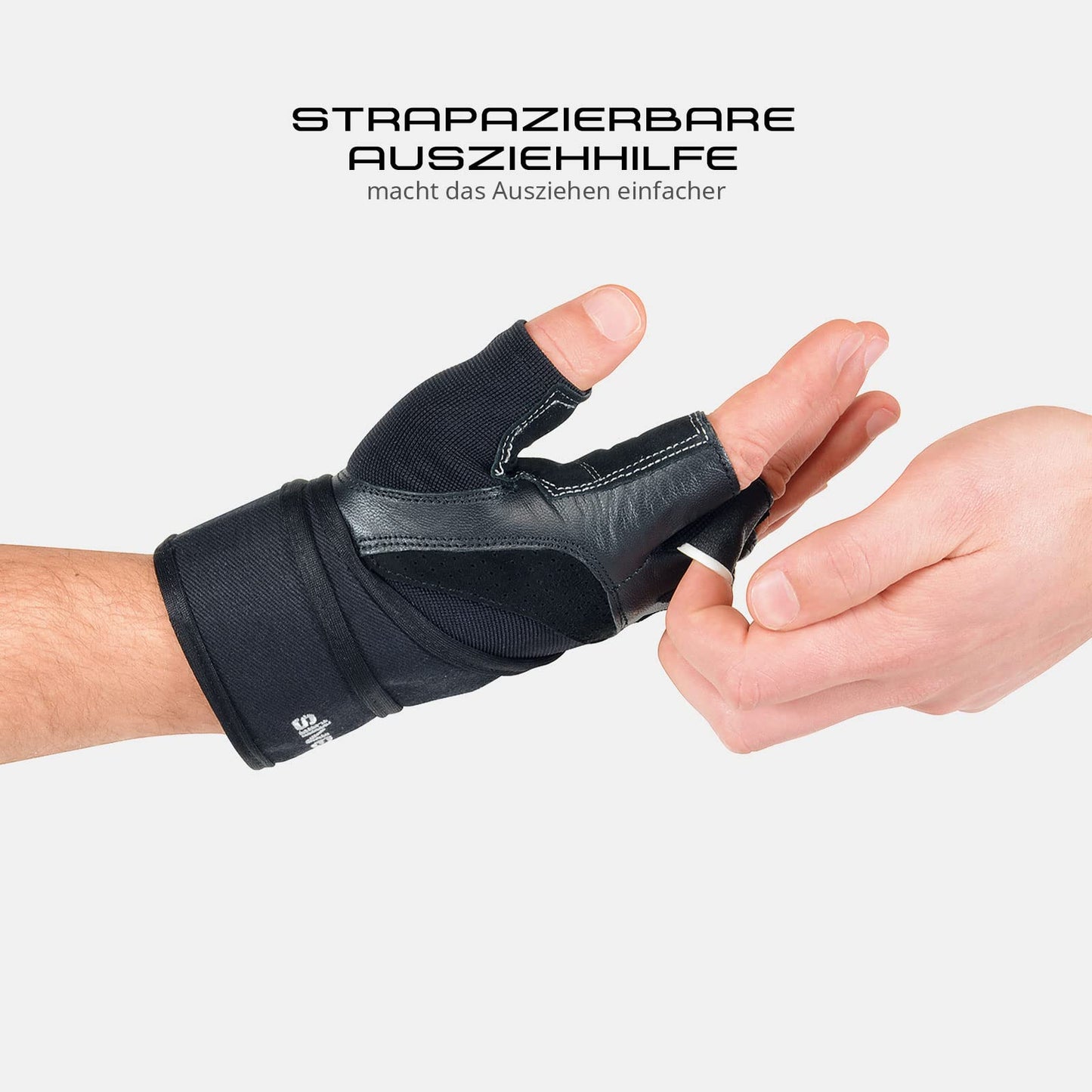 silverton Power Fitness Handschuhe mit Handgelenkumwicklung | Verstellbarer Druck für optimale Stabilität | für Herren & Damen | Gym Handschuhe, Gewichtheber Handschuhe