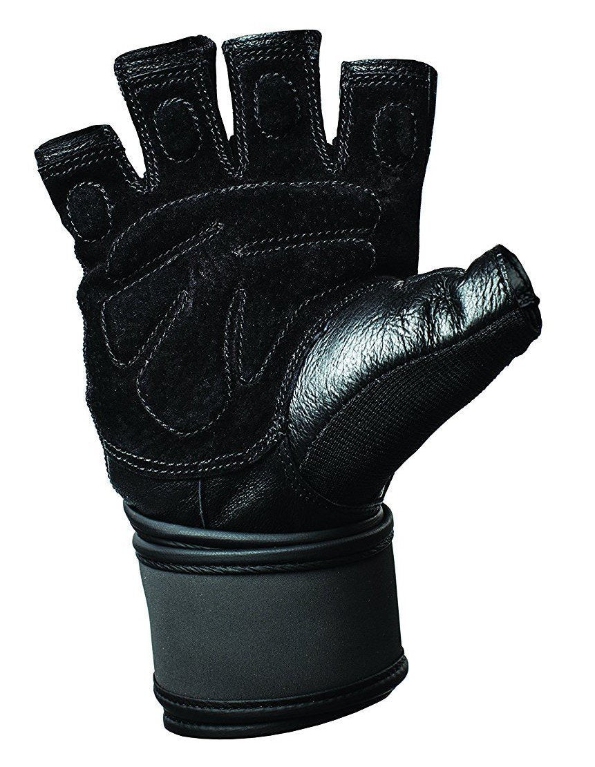 Harbinger Herren Training Grip Glove Fitnesshandschuhe, schwarz/Blau, L