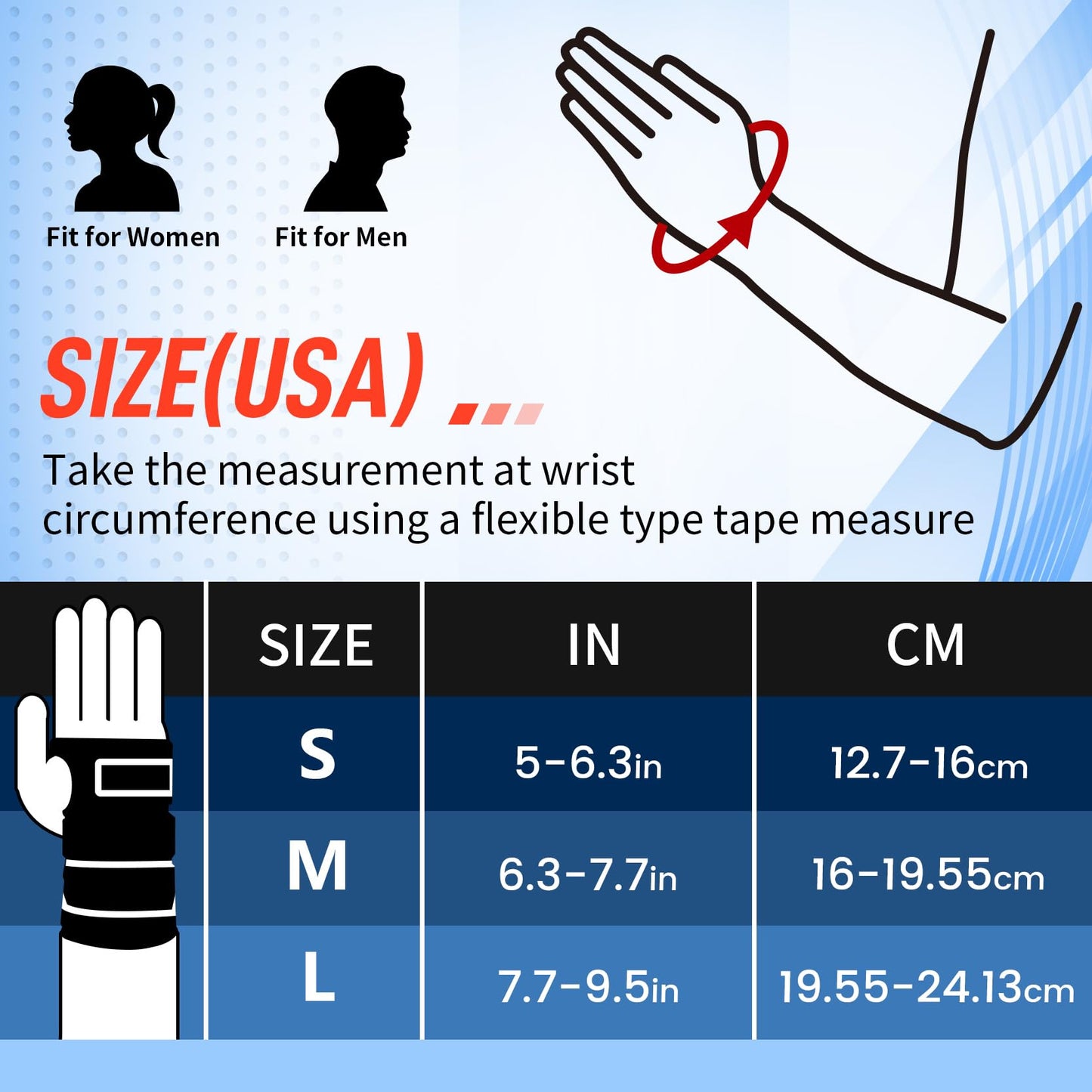 FEATOL 2 Pack Carpal Tunnel Wrist Brace For Work With Wrist Splint, Adjustable Wrist Guard Daytime Support For Women Men, Pain Relief For Pregnancy, Typing, Arthritis, Tendonitis, Right Hand Left Hand, Large