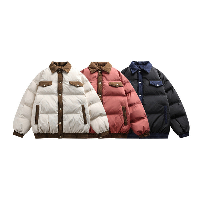 Men's Loose Thick Bread Coat