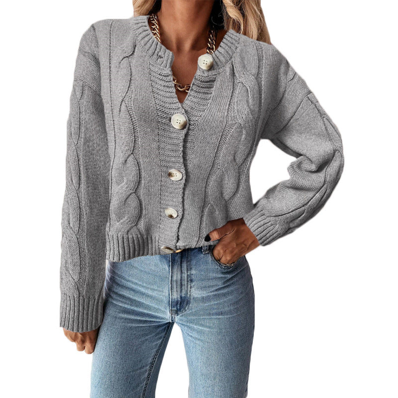 Autumn And Winter Sweater Knitted Cardigan Jacket