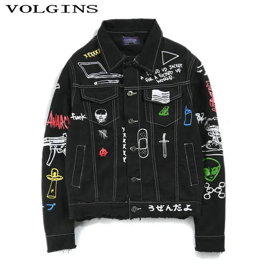 Lost Forever Autumn Men Bomber Jacket