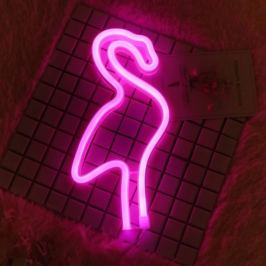 LED-Flamingo-Licht